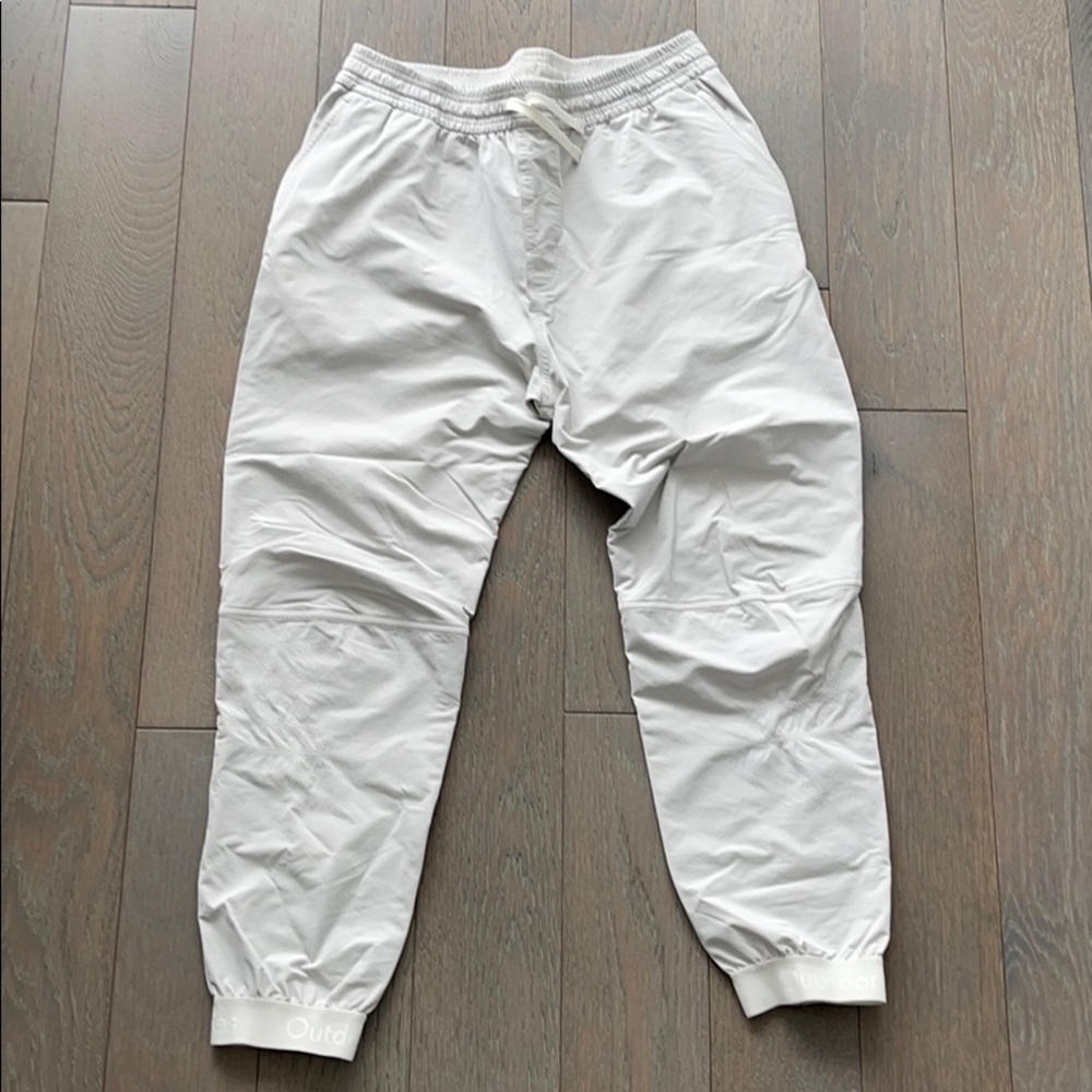 Outdoor Voices white light gray joggers Large